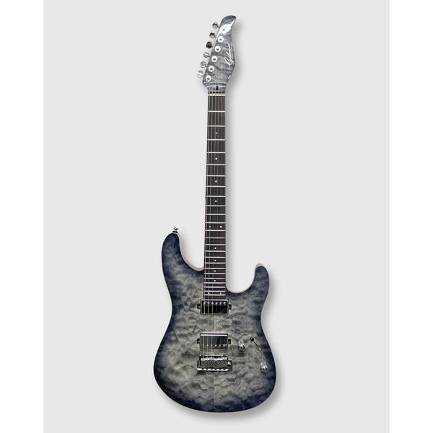 Gilmour Guitars-エレキギター#3R SARK Gloss Transparent Black Burst
