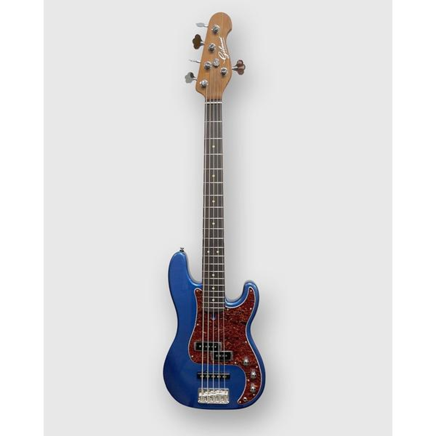 Gilmour Guitars-5弦エレキベース#12 PJ5 Gloss Deep Lake Placid Blue
