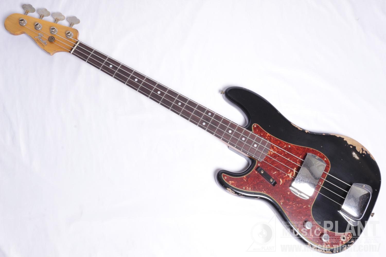 Limited Edition '66 Precision Bass Heavy Relic, Left-Handed, 3A Rosewood Fingerboard, Aged Black追加画像 Limited Edition '66 Precision Bass Heavy Relic, Left-Handed, 3A Rosewood Fingerboard, Aged Black追加画像