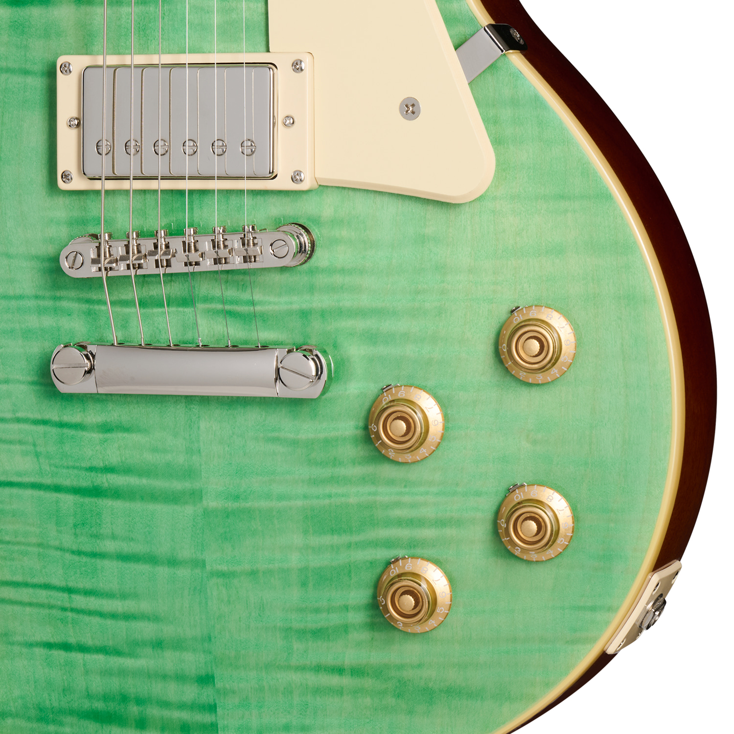 Les Paul Standard 50s Figured Top Seafoam Greenパネル画像 Les Paul Standard 50s Figured Top Seafoam Greenパネル画像