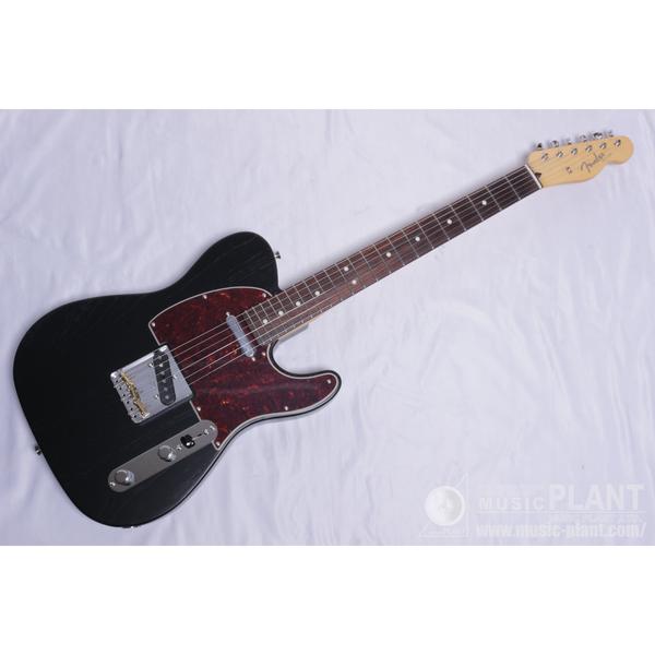 FenderMade in Japan Limited Telecaster, Raw Ash, Rosewood Fingerboard, Black