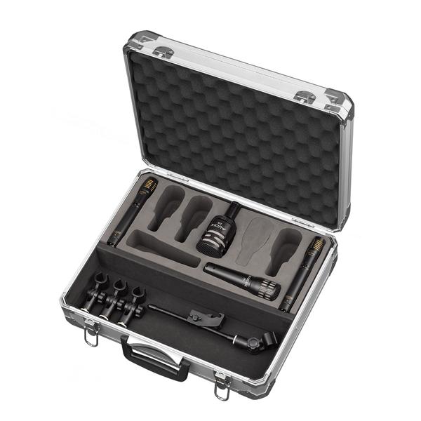 AUDIX-4-PIECE DRUM MICROPHONE PACKAGEDP QUAD