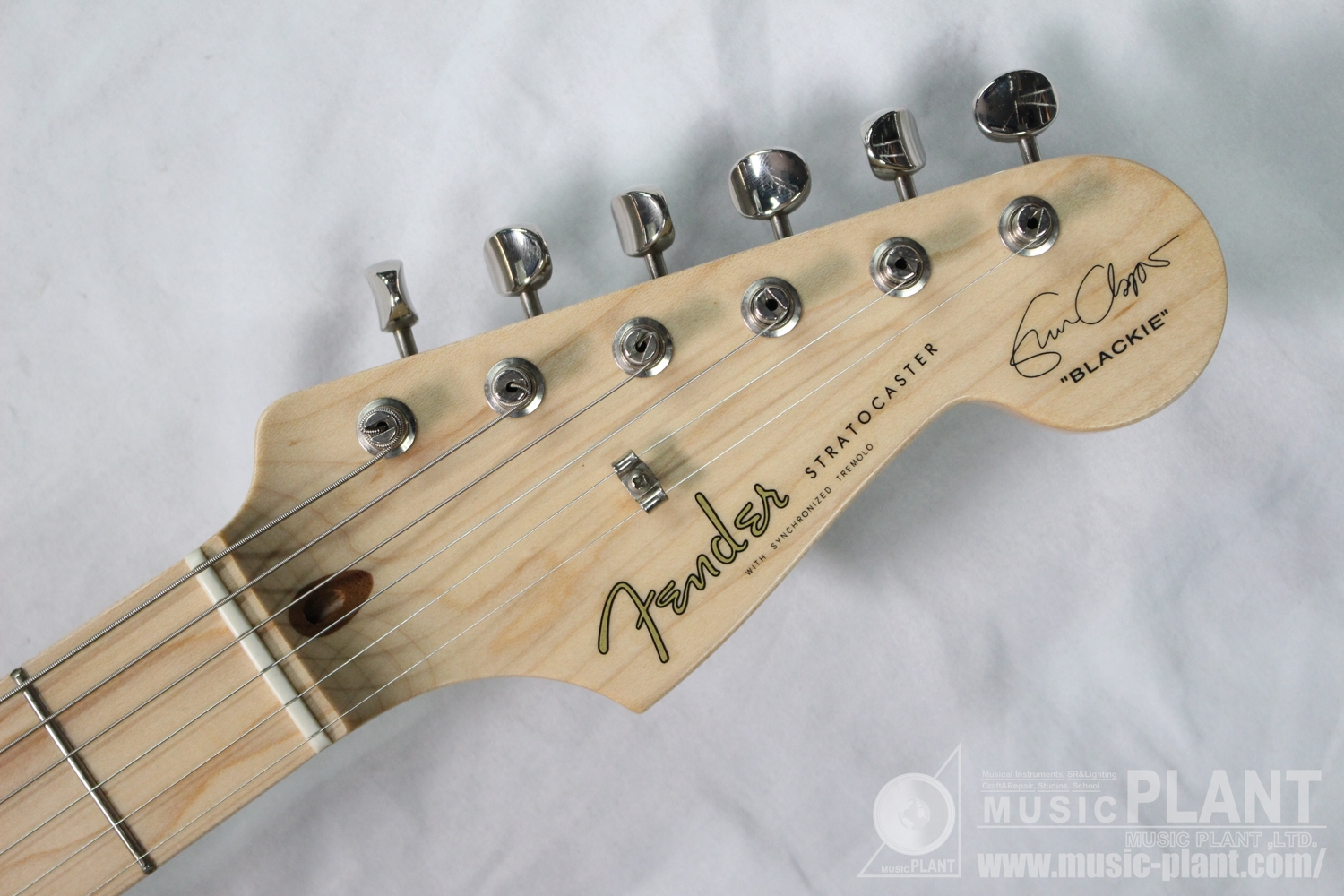 2011 Eric Clapton Stratocaster Blackヘッド画像 2011 Eric Clapton Stratocaster Blackヘッド画像