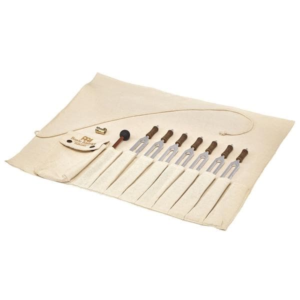 MEINL-セラピー音叉セットTTF-SET-CHA-R Planetary Tuned Therapy Tuning Forks Set