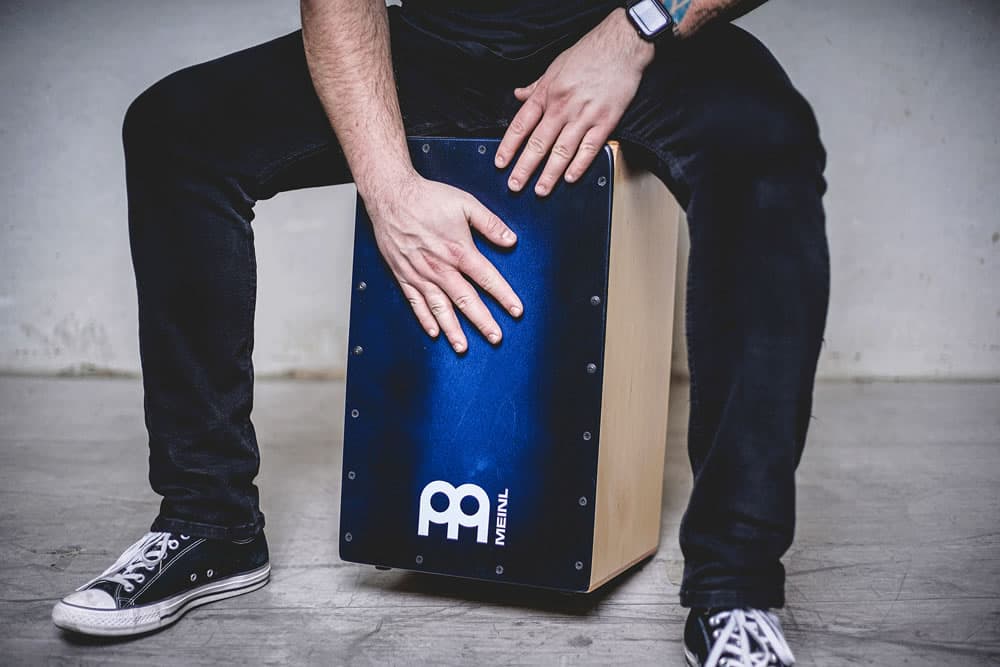 SC100BLB Cajon Blue Burst追加画像 SC100BLB Cajon Blue Burst追加画像
