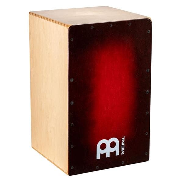 MEINL-カホンSC100RDB Cajon Red Burst