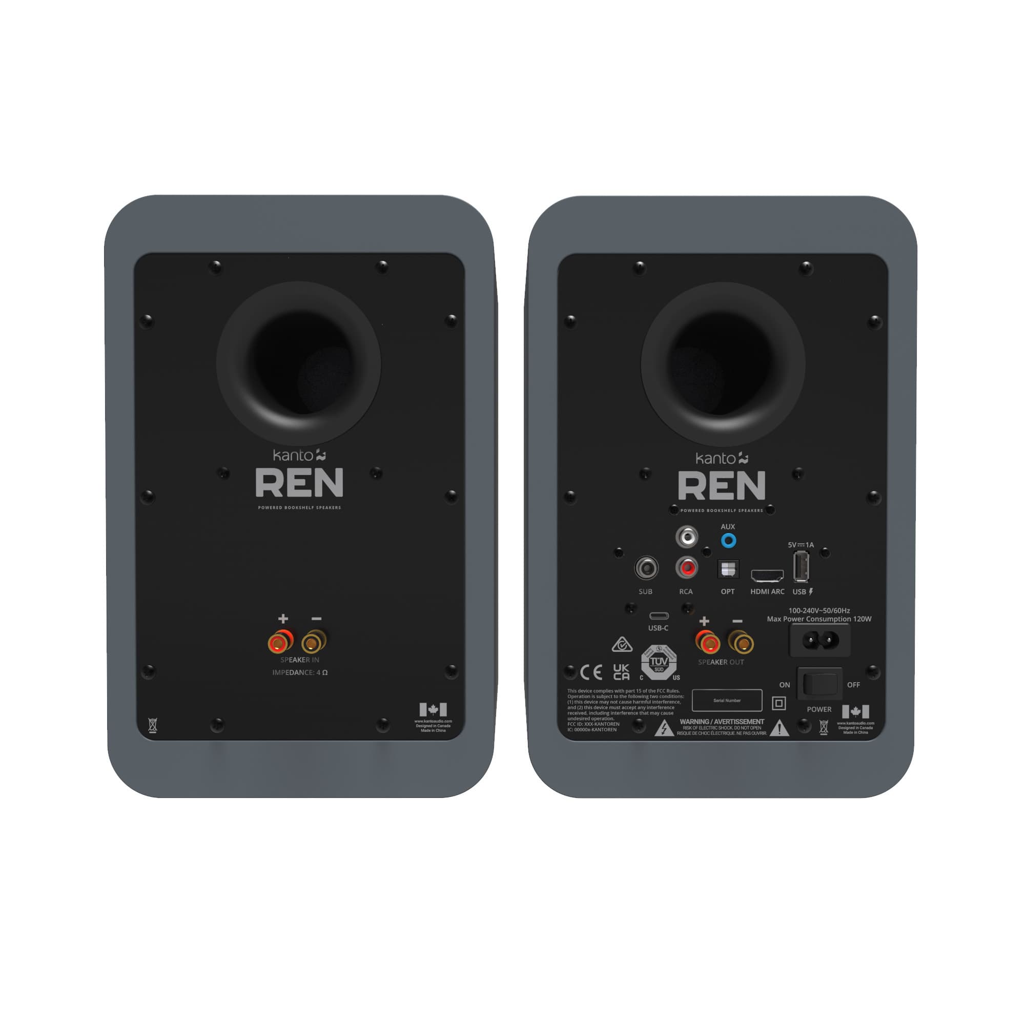 RENMG-MATTE GREY Pair背面画像 RENMG-MATTE GREY Pair背面画像