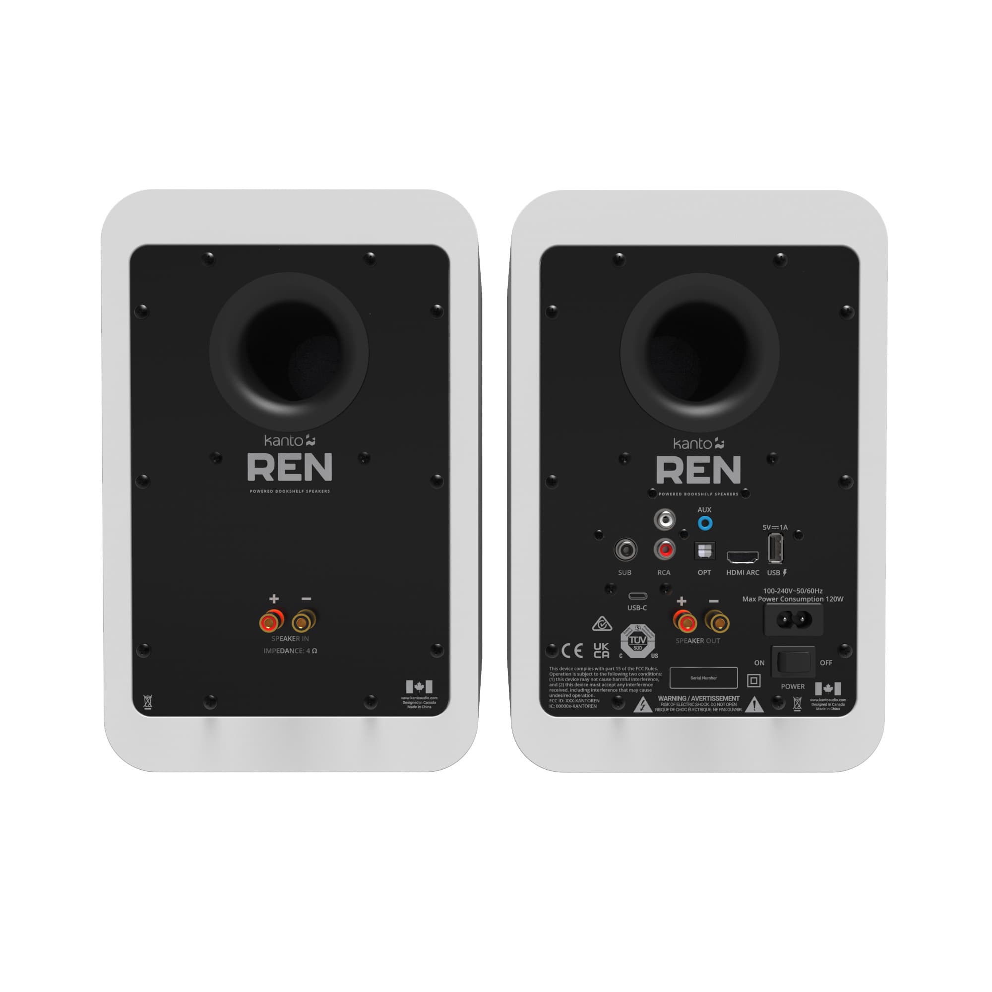 RENMW-MATTE WHITE Pair背面画像 RENMW-MATTE WHITE Pair背面画像