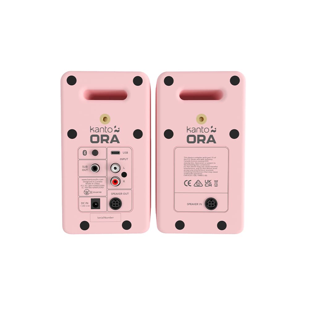 ORA MATTE PINK Pair背面画像 ORA MATTE PINK Pair背面画像