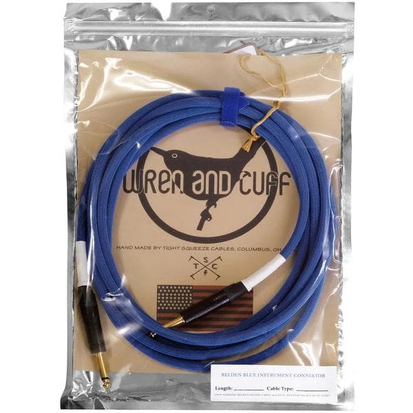 Wren and Cuff Creations-ラインケーブルBelden Blue Cable 3.6m S/Sプラグ