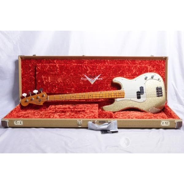 Fender Custom ShopCustom Built J Signature Precision Bass Heavy Relic Champagne Gold