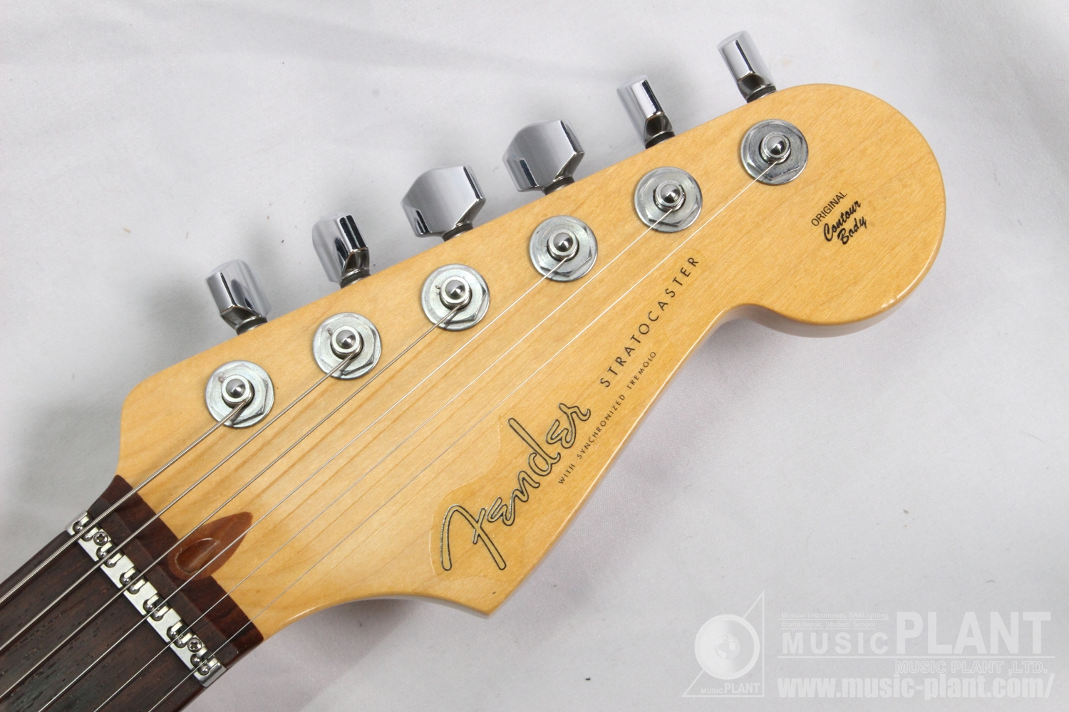 2004 Jeff Beck Stratocaster Olympic Whiteヘッド画像 2004 Jeff Beck Stratocaster Olympic Whiteヘッド画像