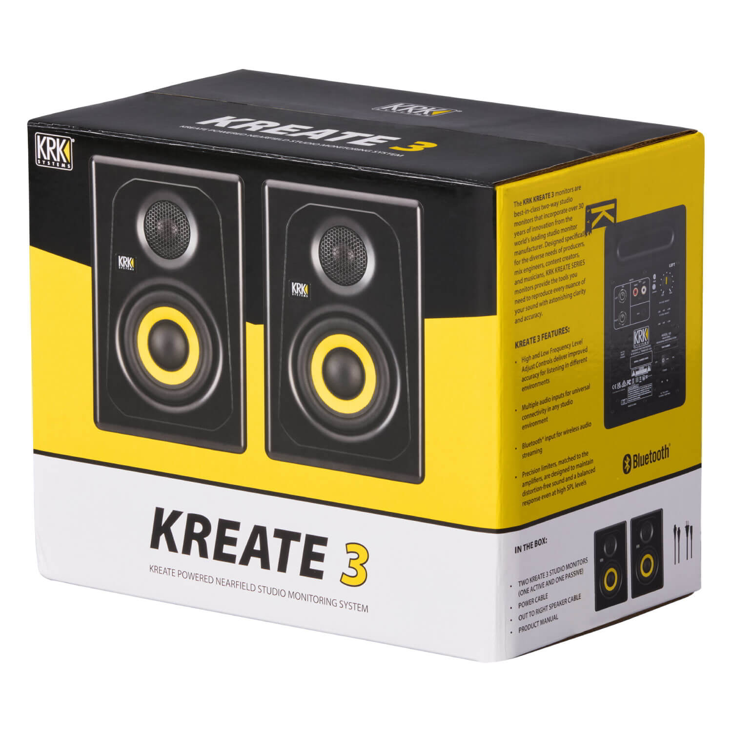 KREATE 3 STUDIO MONITOR Pairケース画像 KREATE 3 STUDIO MONITOR Pairケース画像