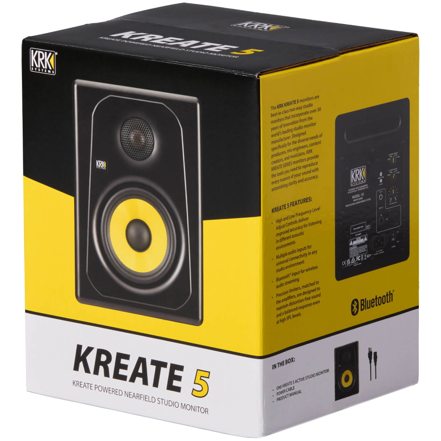 KREATE 5 STUDIO MONITORケース画像 KREATE 5 STUDIO MONITORケース画像