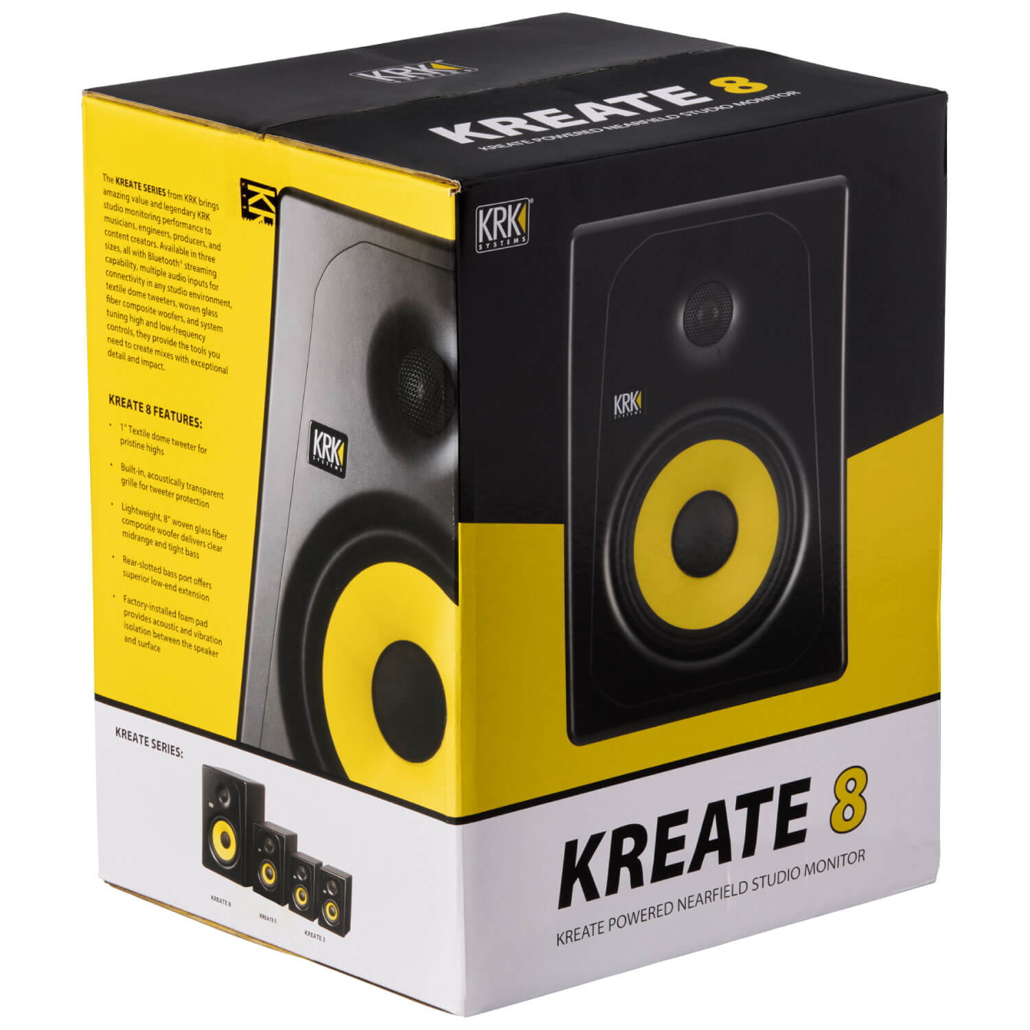 KREATE 8 STUDIO MONITORケース画像 KREATE 8 STUDIO MONITORケース画像