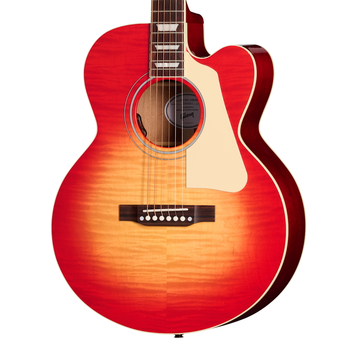 Les Paul Parlor Acoustic Vintage Cherry Sunburst追加画像 Les Paul Parlor Acoustic Vintage Cherry Sunburst追加画像