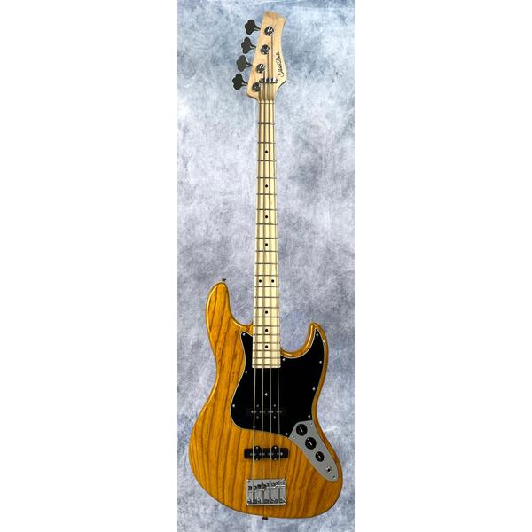Three Dots Guitars-エレキベースJB Ash/Maple Vintage Natural