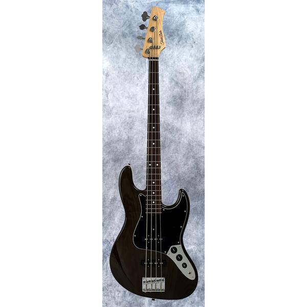 Three Dots Guitars-エレキベースJB Ash/Rosewood Trans Black