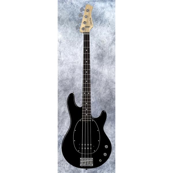 Three Dots Guitars-エレキベースFB Ash/Rosewood Black
