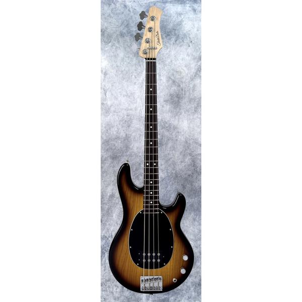 Three Dots Guitars-エレキベースFB Ash/Rosewood Tabacco Burst