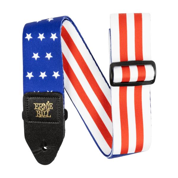 ERNIE BALL-ギター/ベース用ストラップP05631 Premium Strap Stars and Stripes