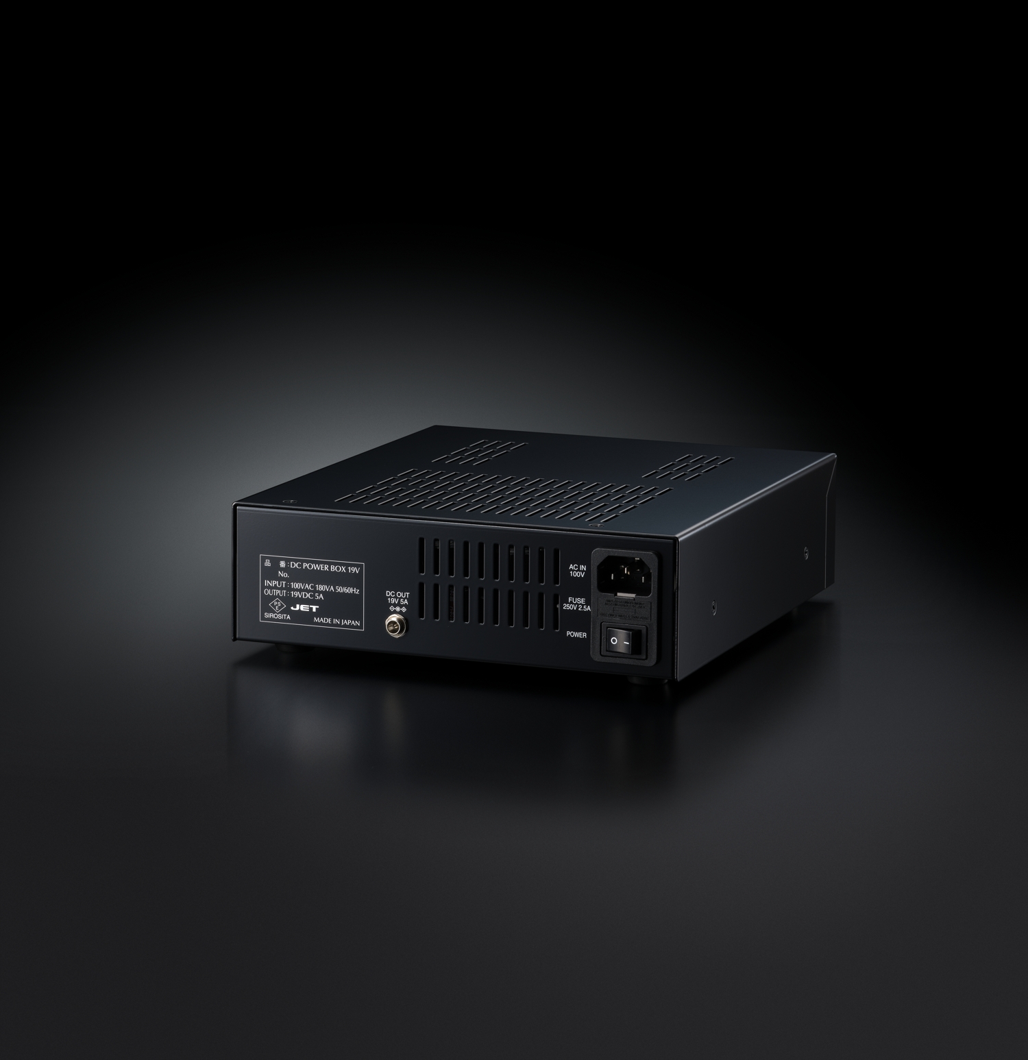 TW-DCPB-19 DC POWER BOX 19V背面画像 TW-DCPB-19 DC POWER BOX 19V背面画像