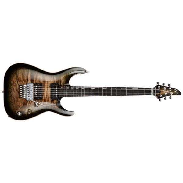 ESP-エレキギターHORIZON-CTM FR/BM Reptile Black Burst