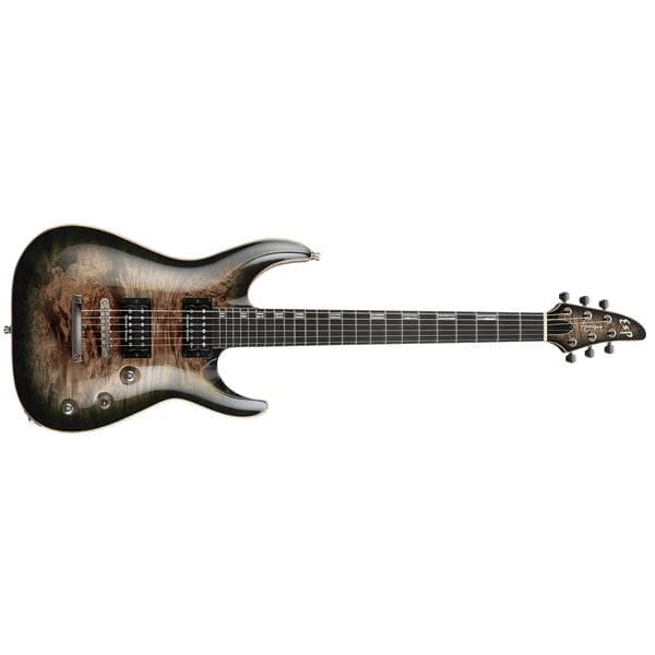 ESP-エレキギターHORIZON-CTM NT/BM Reptile Black Burst