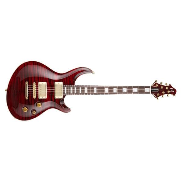 ESP-エレキギターMYSTIQUE-CTM FM BKCH