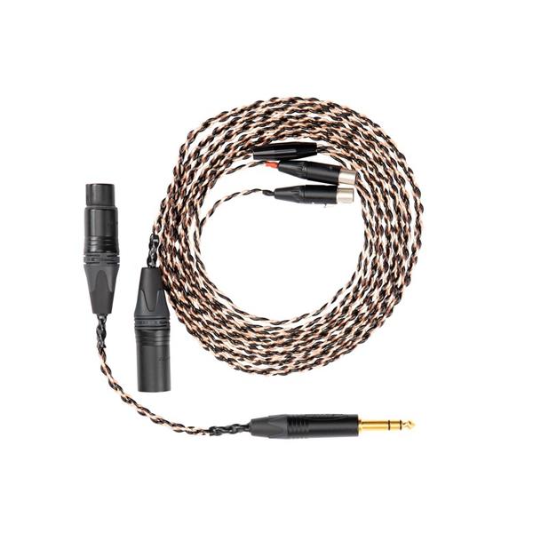 Audeze-LCD専用ヘッドフォンケーブルCBL-1099-KT Premium Copper headphone cable for LCD
