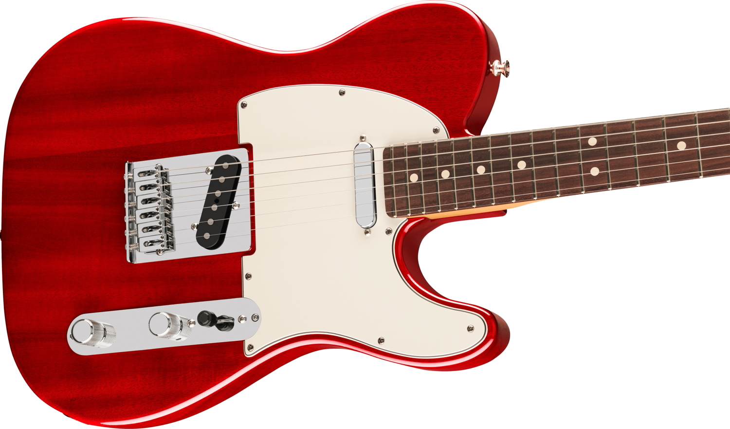 Player II Telecaster®, Rosewood Fingerboard, Transparent Cherry追加画像 Player II Telecaster®, Rosewood Fingerboard, Transparent Cherry追加画像