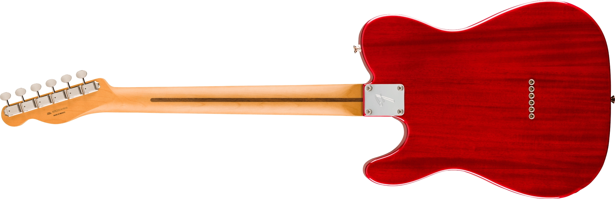 Player II Telecaster®, Rosewood Fingerboard, Transparent Cherry背面画像 Player II Telecaster®, Rosewood Fingerboard, Transparent Cherry背面画像