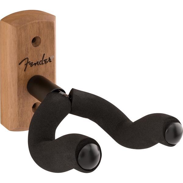 FenderEssentials Guitar Wall Hanger, Walnut