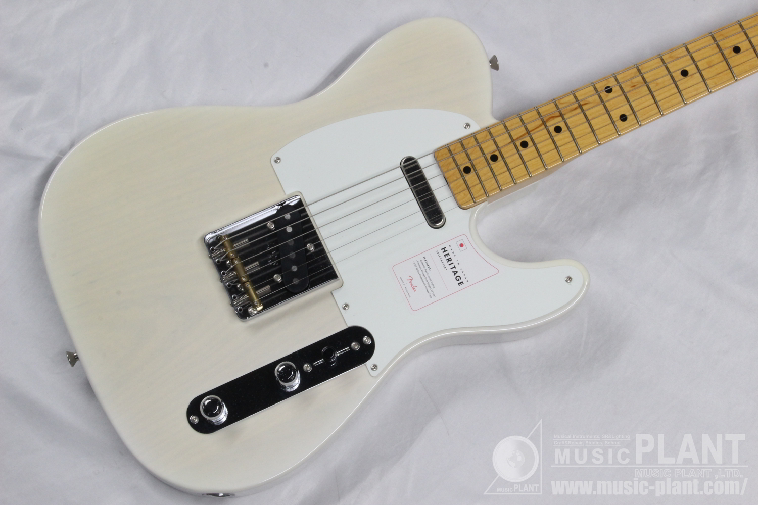 Made in Japan Heritage 50s Telecaster White Blonde 【OUTLET】追加画像 Made in Japan Heritage 50s Telecaster White Blonde 【OUTLET】追加画像