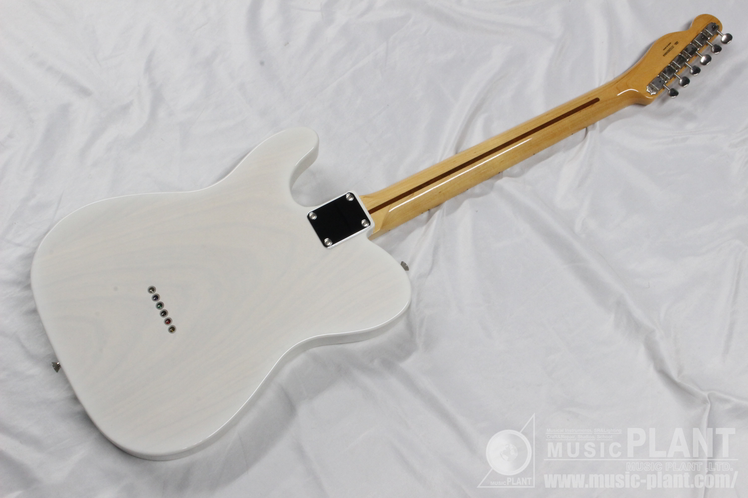 Made in Japan Heritage 50s Telecaster White Blonde 【OUTLET】背面画像 Made in Japan Heritage 50s Telecaster White Blonde 【OUTLET】背面画像