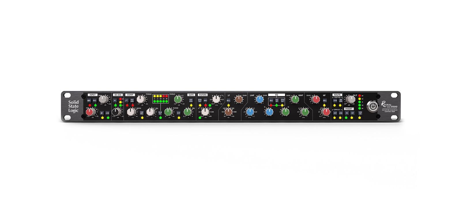 REVIVAL 4000 SIGNATURE ANALOGUE CHANNEL STRIPパネル画像 REVIVAL 4000 SIGNATURE ANALOGUE CHANNEL STRIPパネル画像