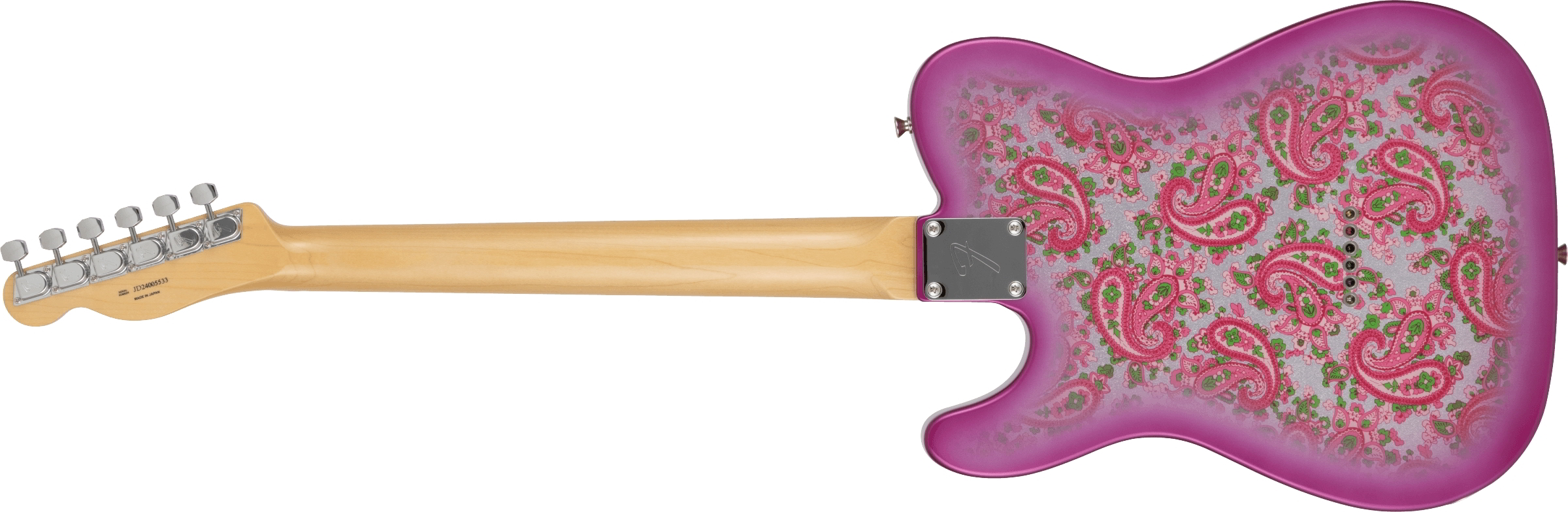 Made in Japan Limited Telecaster®, Maple Fingerboard, Pink Paisley追加画像 Made in Japan Limited Telecaster®, Maple Fingerboard, Pink Paisley追加画像