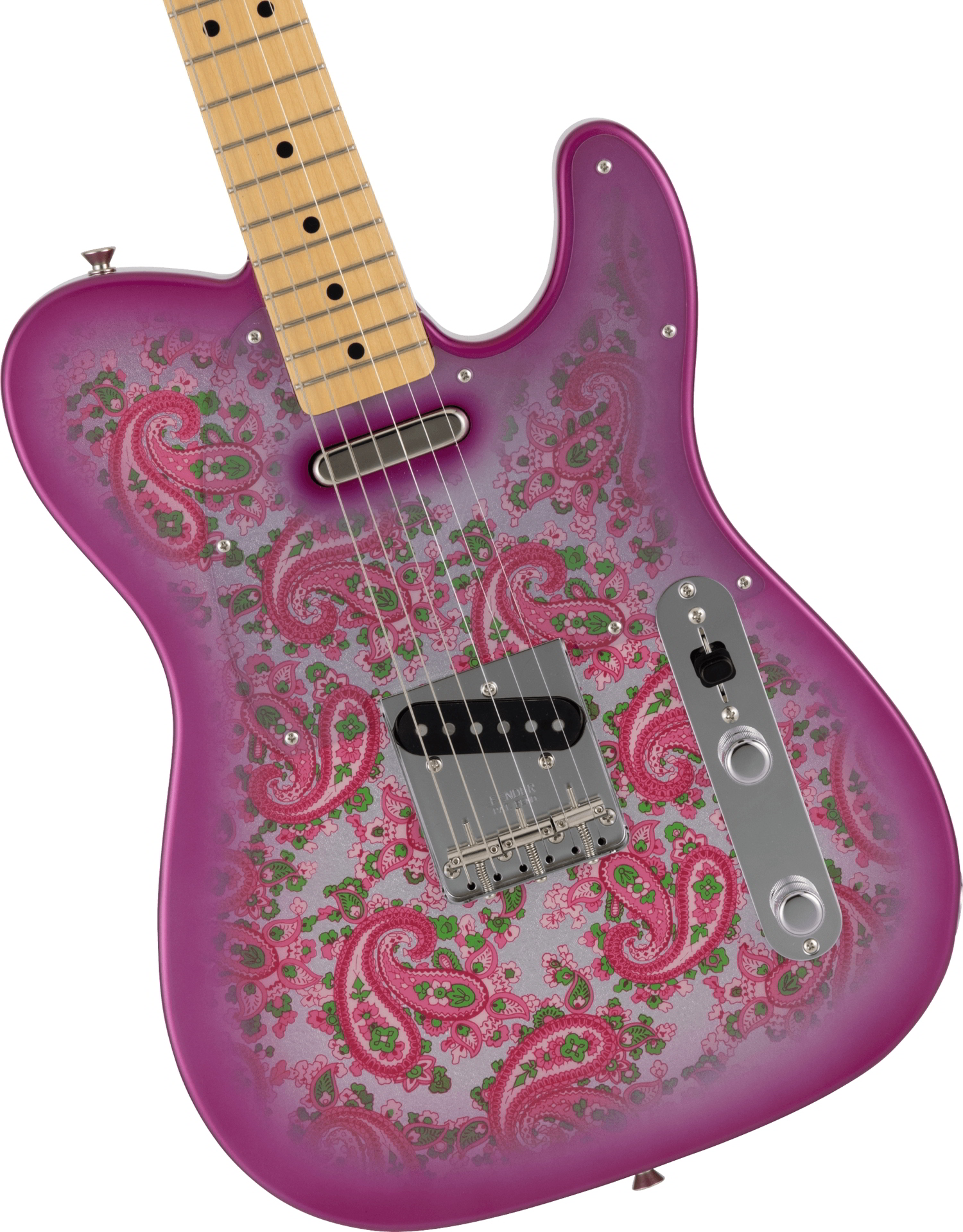 Made in Japan Limited Telecaster®, Maple Fingerboard, Pink Paisley追加画像 Made in Japan Limited Telecaster®, Maple Fingerboard, Pink Paisley追加画像