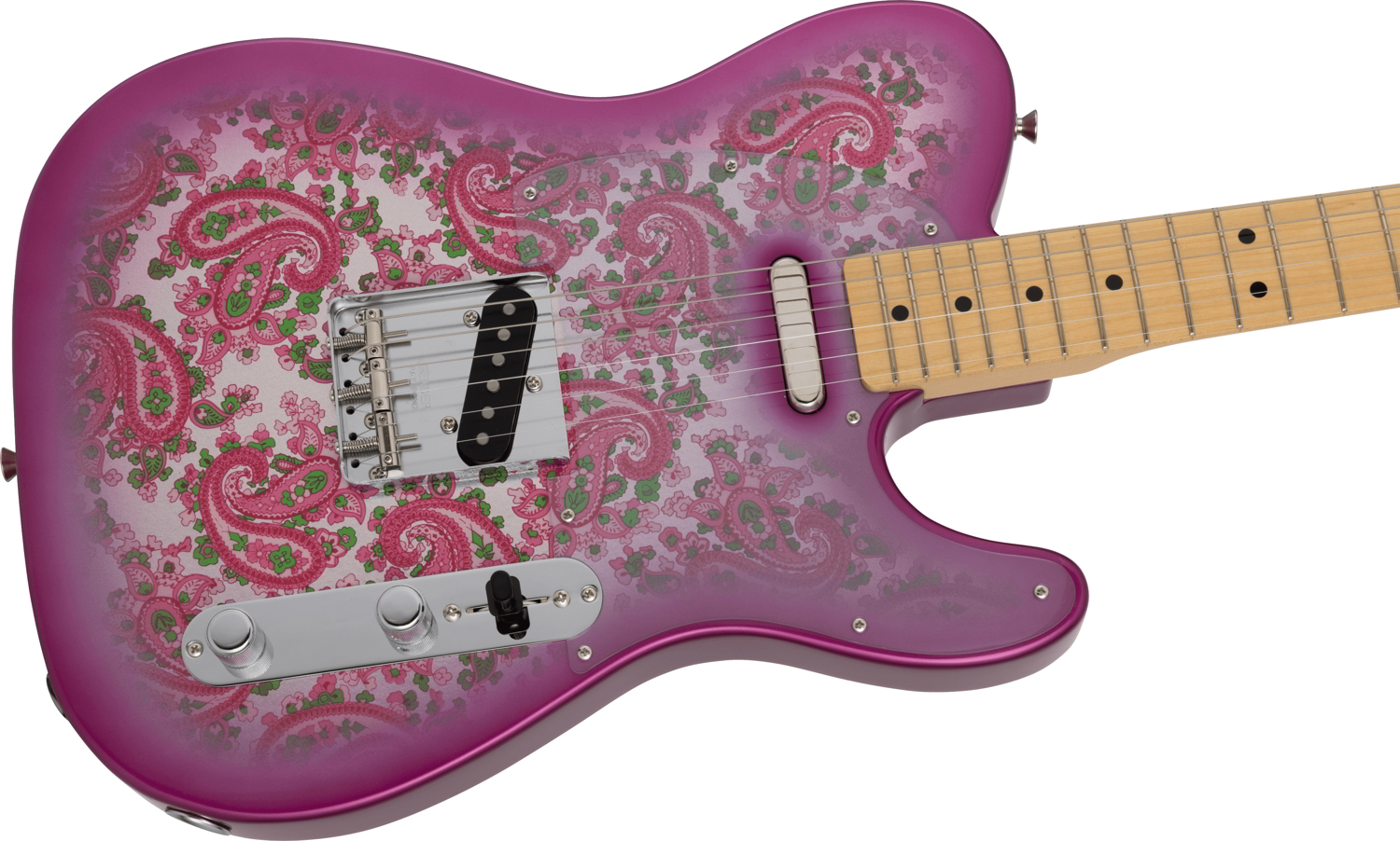 Made in Japan Limited Telecaster®, Maple Fingerboard, Pink Paisley追加画像 Made in Japan Limited Telecaster®, Maple Fingerboard, Pink Paisley追加画像