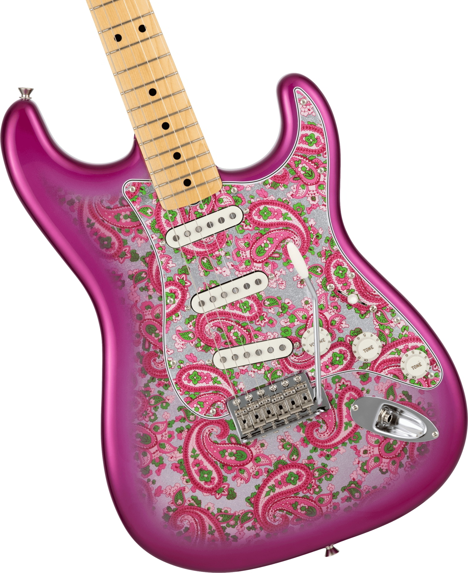 Made in Japan Limited Stratocaster®, Maple Fingerboard, Pink Paisley追加画像 Made in Japan Limited Stratocaster®, Maple Fingerboard, Pink Paisley追加画像