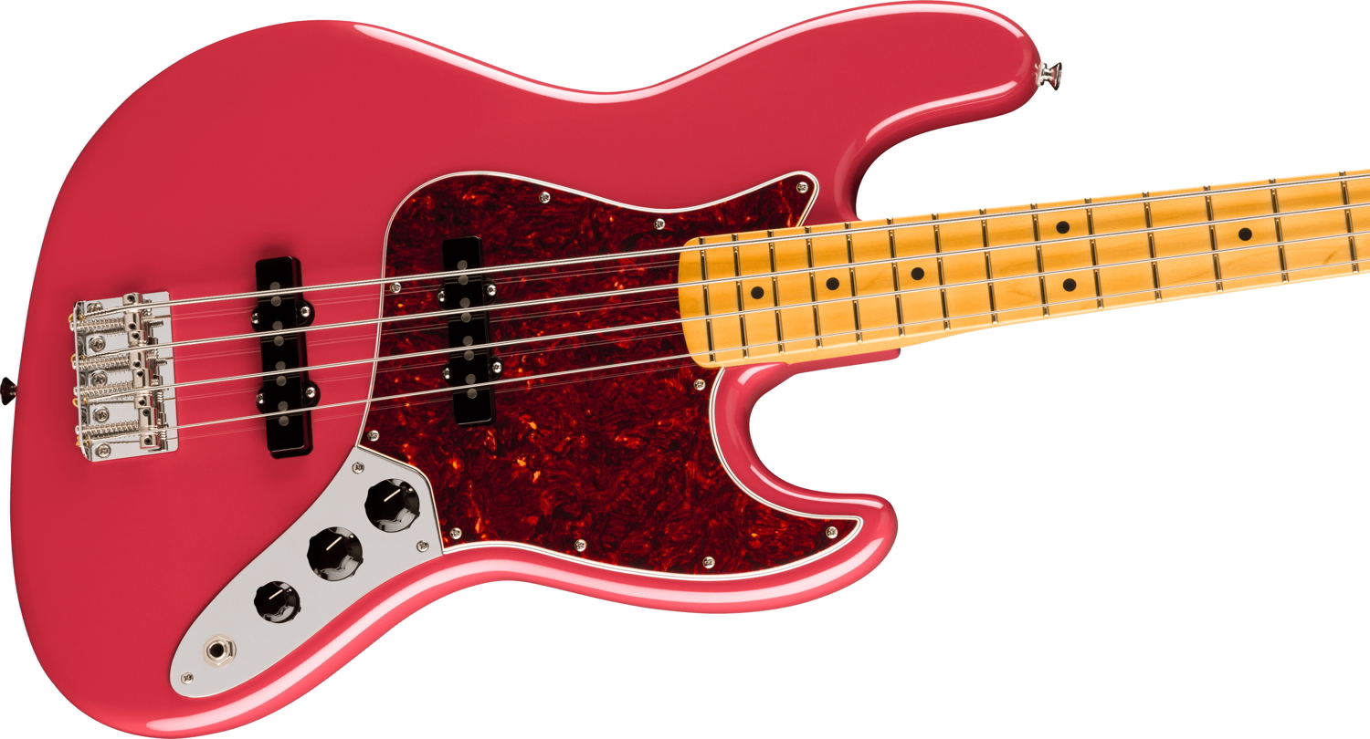 American Professional Classic Jazz Bass, Maple Fingerboard, Faded Dakota Red追加画像 American Professional Classic Jazz Bass, Maple Fingerboard, Faded Dakota Red追加画像