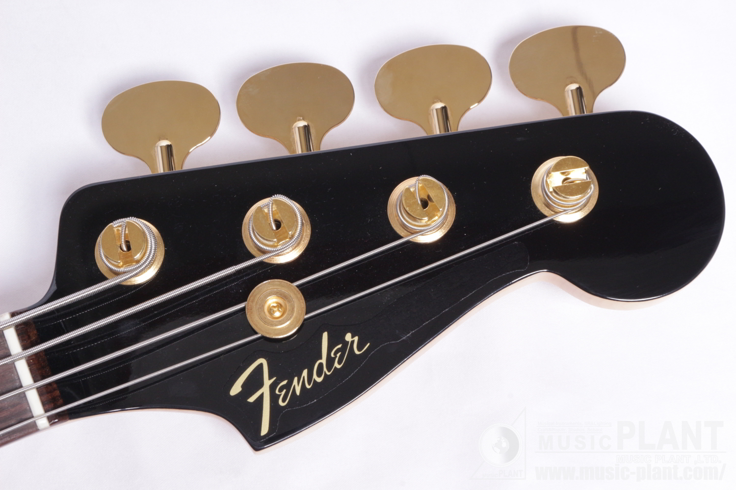 1965 Jazz Bass Closet Classic with Gold NOS Hardware with Matching Painted Headstock, Rosewood Fingerboard - Blackヘッド画像 1965 Jazz Bass Closet Classic with Gold NOS Hardware with Matching Painted Headstock, Rosewood Fingerboard - Blackヘッド画像