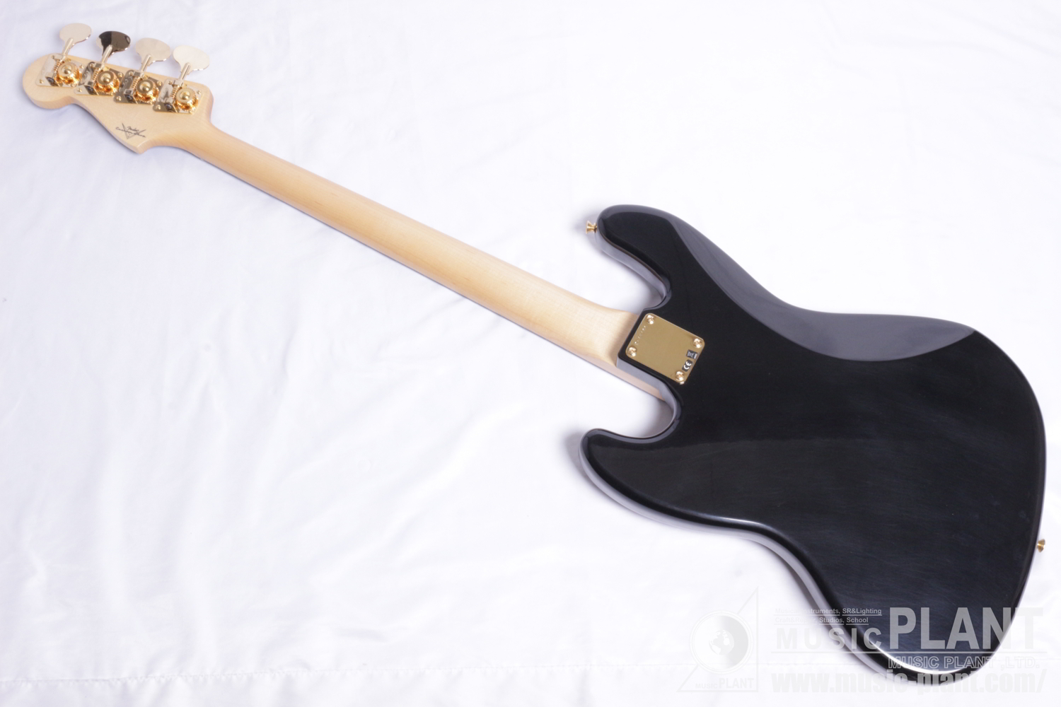 1965 Jazz Bass Closet Classic with Gold NOS Hardware with Matching Painted Headstock, Rosewood Fingerboard - Black背面画像 1965 Jazz Bass Closet Classic with Gold NOS Hardware with Matching Painted Headstock, Rosewood Fingerboard - Black背面画像