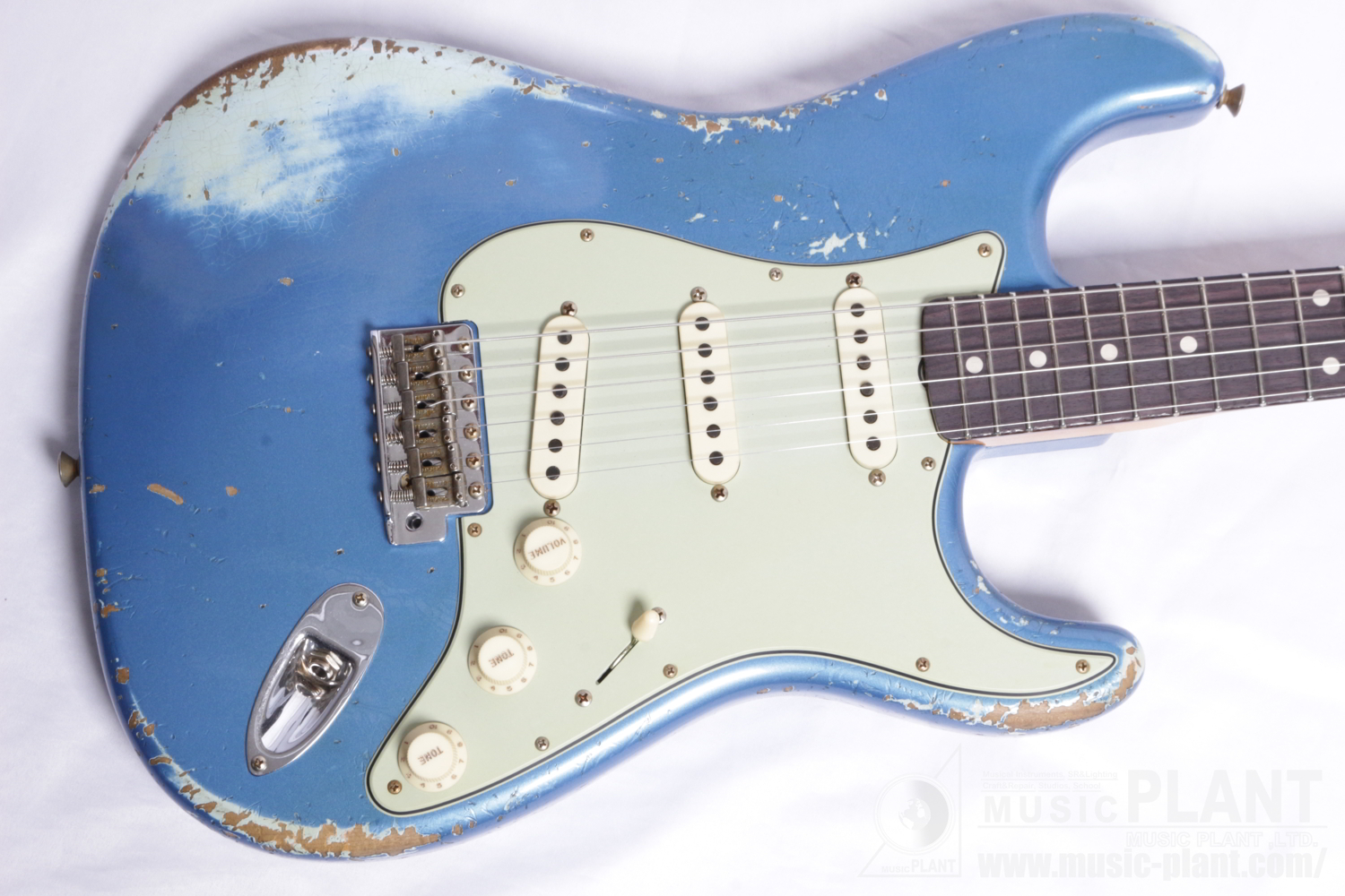 1961 Stratocaster Heavy Relic Rosewood Fingerboard - Lake Placid Blue over Sonic Blue追加画像 1961 Stratocaster Heavy Relic Rosewood Fingerboard - Lake Placid Blue over Sonic Blue追加画像