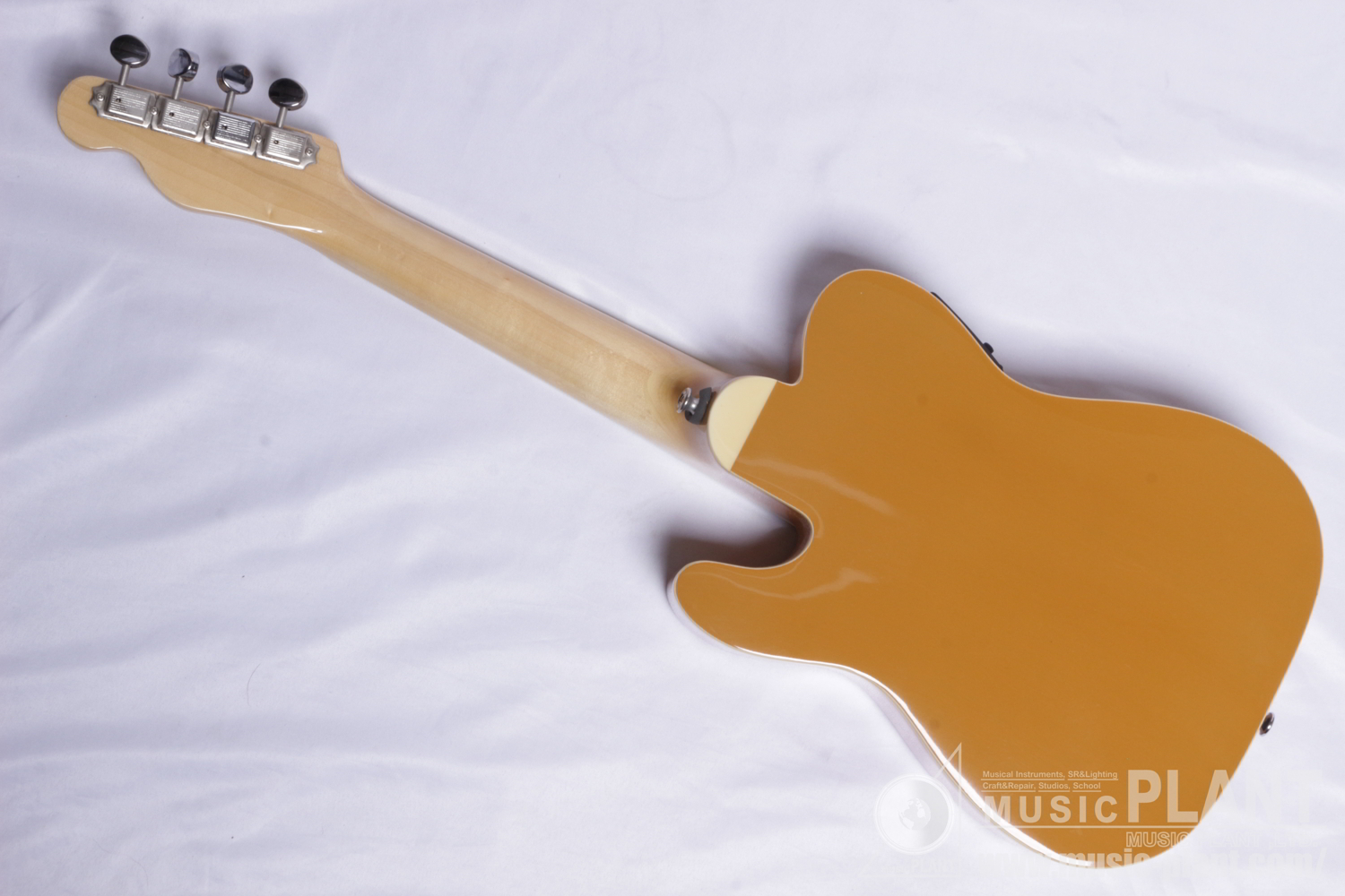 Fullerton Tele Uke Butterscotch Blonde背面画像 Fullerton Tele Uke Butterscotch Blonde背面画像