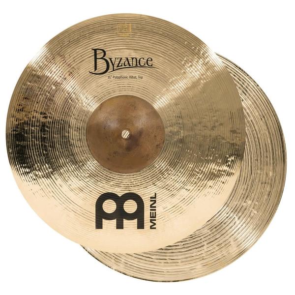 MEINL-ハイハットByzance Brilliant Polyphonic Hihat 15" B15POH-B