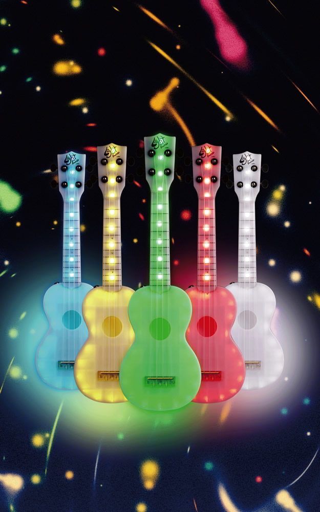 KA-LIGHT-S Light-Up Soprano Ukulele追加画像 KA-LIGHT-S Light-Up Soprano Ukulele追加画像