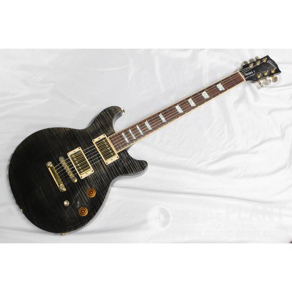 2003 Les Paul Standard Double Cutaway Plus Trans Black Gold Hardwearサムネイル