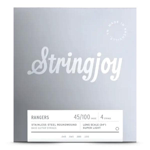 Stringjoy-エレキベース弦SJ-RA45100LS Stainless Long Scale Super Light 45-100