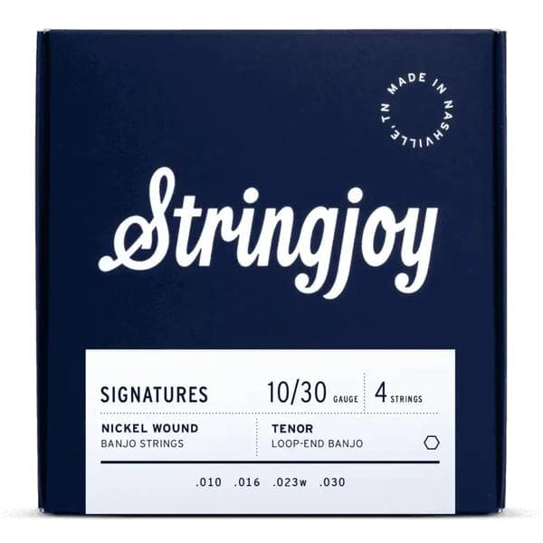 Stringjoy-4弦バンジョー弦SJ-NW1030 4 String Banjo Nickel Tenor 10-30